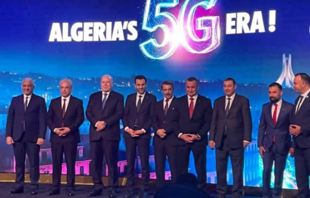 إطلاق شبكة الجيل الخامس رسميا في الجزائر