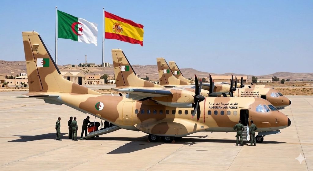 بقيمة 385 مليون يورو.. إسبانيا تزود الجزائر بـ8 طائرات نقل عسكرية من طراز Airbus C295