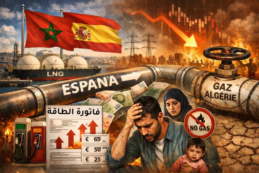 المغرب ثالث مستورد للغاز الإسباني ..المغاربة يستعدون للسيناريو الأسوأ !