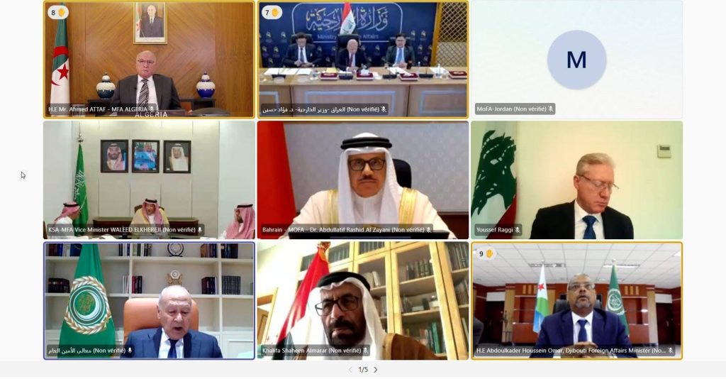 عطاف يشارك في الاجتماع 165 لجامعة الدول العربية بشأن التصعيد العسكري في الشرق الأوسط