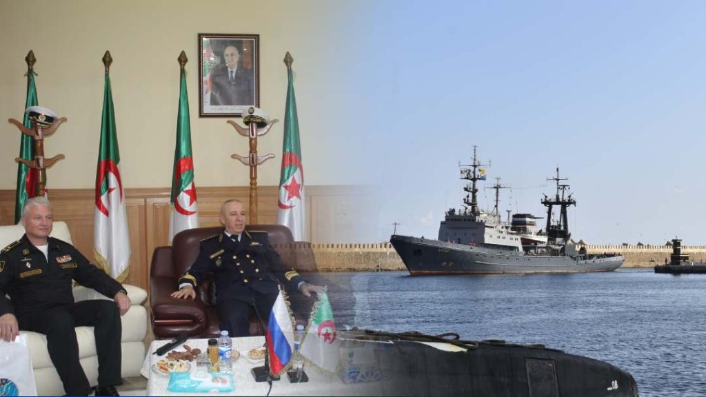 التعاون العسكري الجزائري-الروسي: غواصة وقاطرة إنقاذ تابعة للأسطول الروسي بميناء وهران