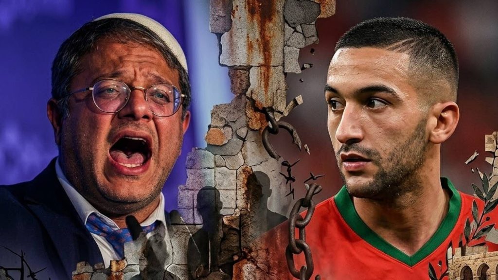 بن غفير يهدد إبن الريف المحتل حكيم زياش.. مالقصة؟