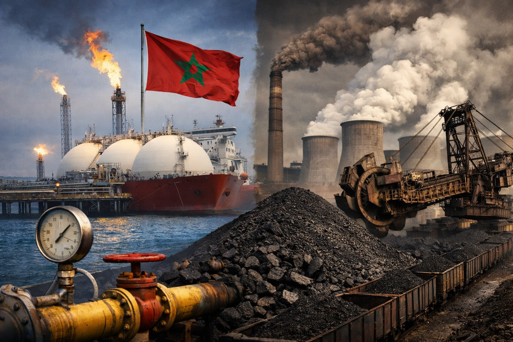 واردات المغرب من الغاز تنخفض بـ 71‎%‎.. والعودة لعصر الفحم على الأبواب!