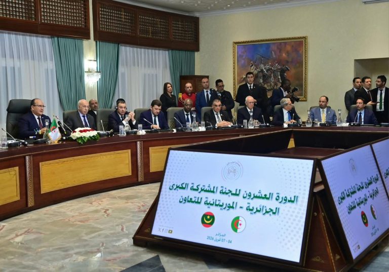انطلاق أشغال الدورة الـ 20 للجنة المشتركة الكبرى الجزائرية-الموريتانية للتعاون