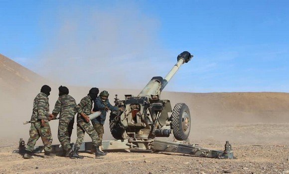 الجيش الصحراوي يستهدف مواقع لجيش الاحتلال المغربي بقطاع حوزة
