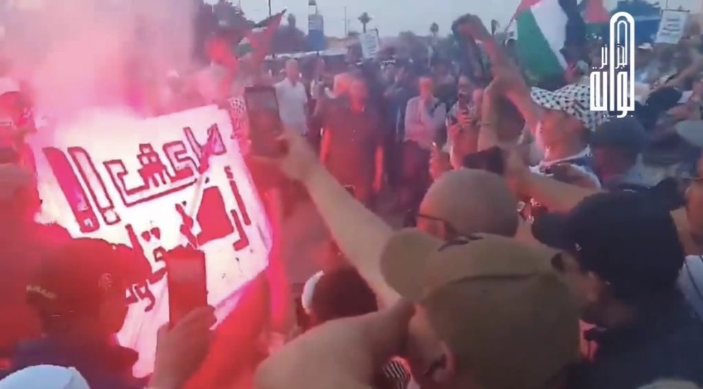“مراكش مغربية”.. شباب مغاربة ينتفضون ضد الاستيطان الإسرائيلي !