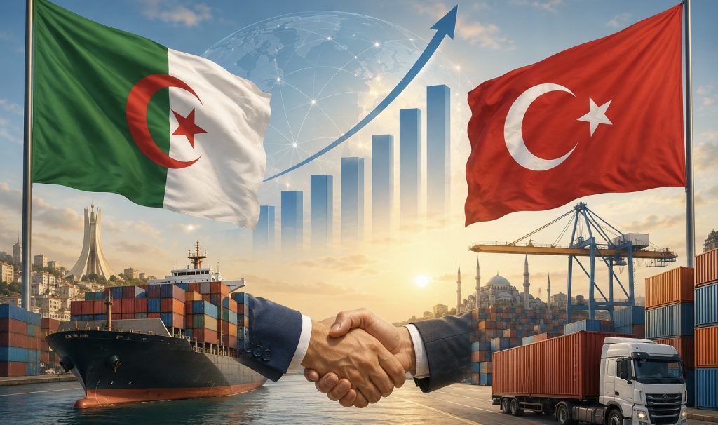 L’Algérie et la Turquie : vers une hausse des échanges commerciaux à 10 milliards de dollars !