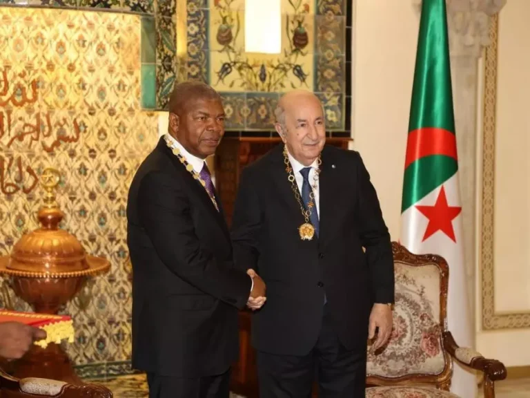 Angolan President Awards Tebboune the Order of Agostinho Neto