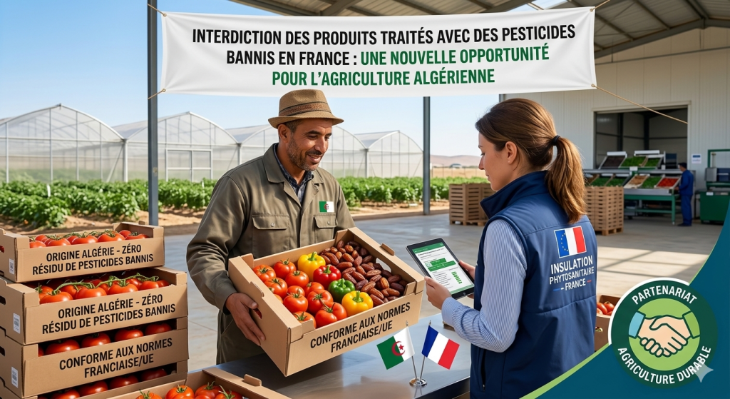 Interdiction des produits traités avec des pesticides bannis : une nouvelle opportunité pour l’agriculture algérienne