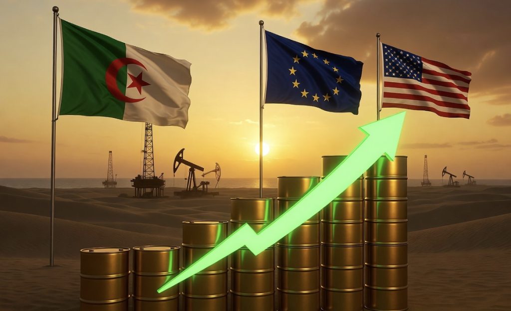 Algeria Increases Oil Exports to Europe and the United States