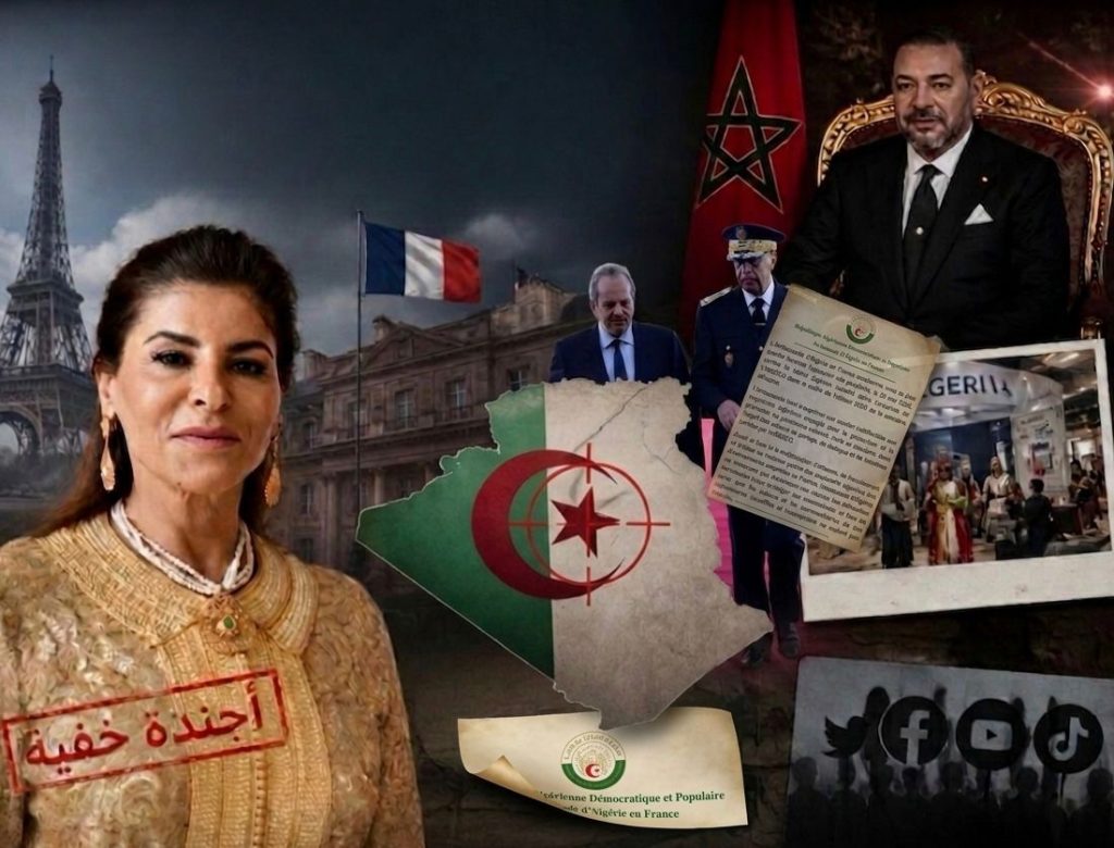 سفارة الجزائر في باريس توجه تحذيرا شديد اللهجة للبلطجية المغاربة !