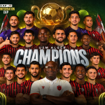 USM ALGER crowned champions of the Confederation cup winners!