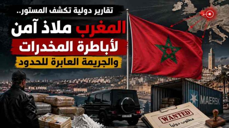 وثائق وتقارير أمنية أوروبية تزلزل صورة المخزن: المغرب ملاذ لأباطرة المخدرات والجريمة العابرة للحدود