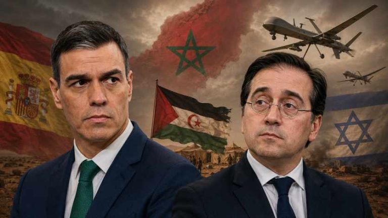 حكومة سانشيز متهمة بالتواطؤ.. المغرب يستهدف الصحراويين بمسيّرات إسرائيلية