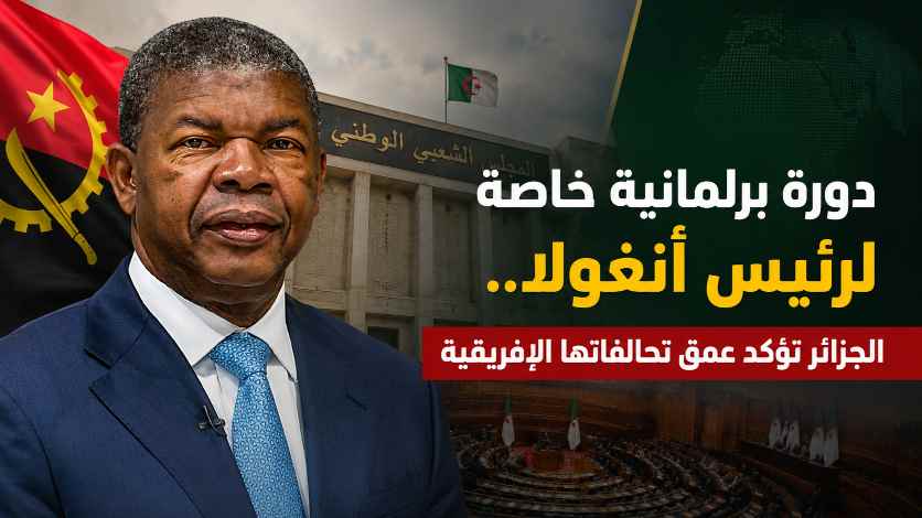 دورة برلمانية خاصة لرئيس أنغولا.. الجزائر تؤكد عمق تحالفاتها الإفريقية
