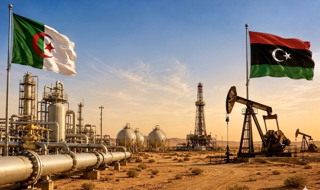 الجزائر وليبيا تتقاسمان كنز طاقوي ضخم.. 50 تريليون قدم مكعب من الغاز و3.5 مليار برميل نفط