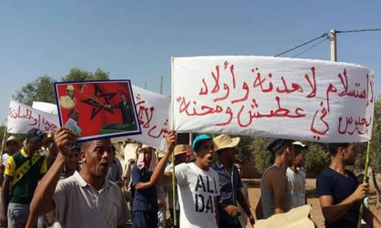 العطش والتهميش يفجران غضب المغاربة.. نظام المخزن في ورطة!