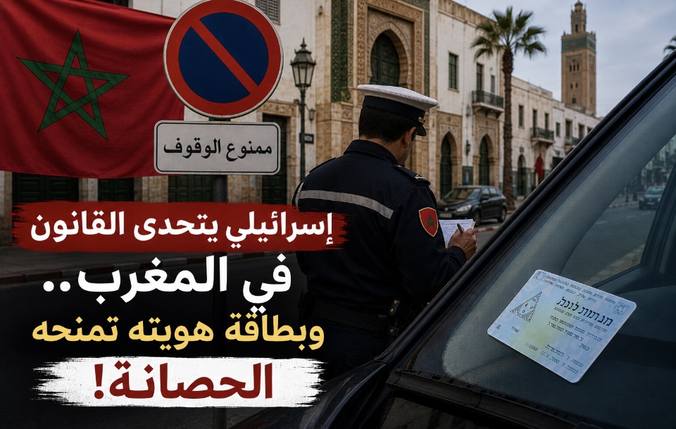 إسرائيلي يتحدى القانون في المغرب.. وبطاقة هويته تمنحه الحصانة!