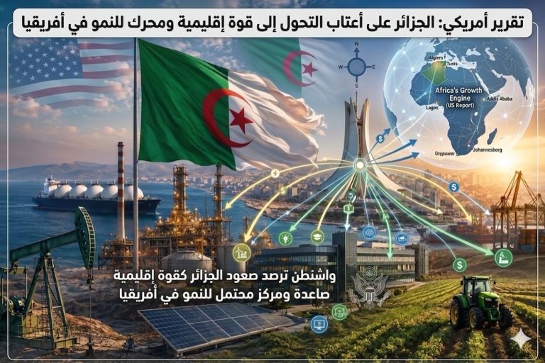 تقرير أميركي يرصد صعود الجزائر كقوة إقليمية ومركز محتمل للنمو في أفريقيا !