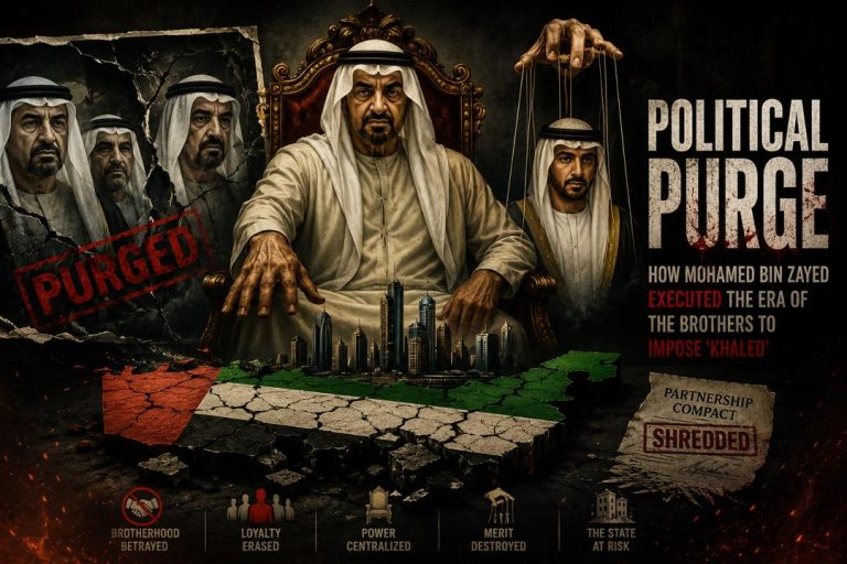 Political Purge: How Mohamed bin Zayed Executed the Era of the Brothers to Impose ‘Khaled’