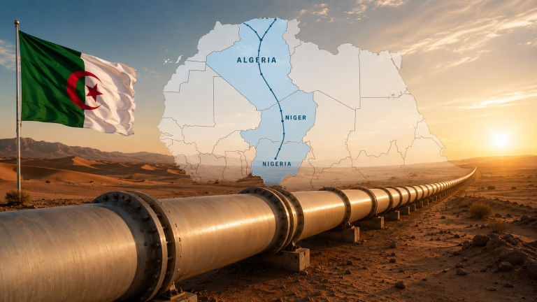 Le gazoduc transsaharien, un levier stratégique pour l’Algérie dans le marché énergétique mondial