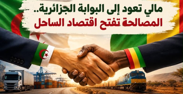 مالي تعود إلى البوابة الجزائرية.. المصالحة تفتح اقتصاد الساحل