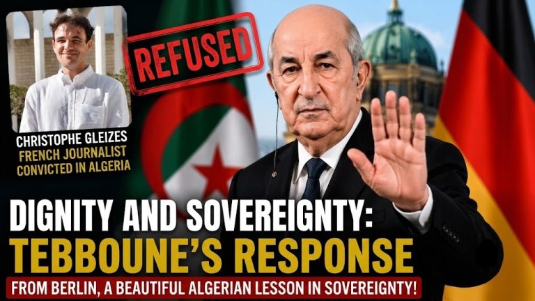 Dignity and sovereignty: Tebboune’s response from Berlin