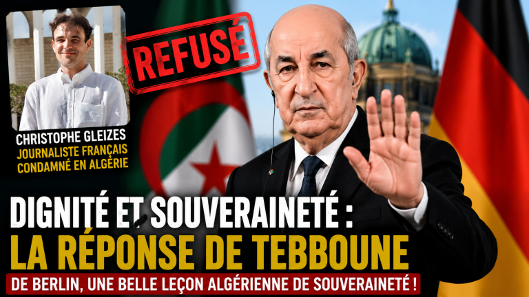 Dignité et souveraineté : la réponse de Tebboune depuis Berlin
