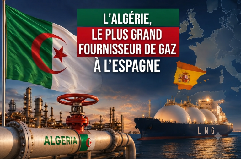 L&rsquo;Algérie s&rsquo;impose comme le premier fournisseur de gaz de l&rsquo;Espagne