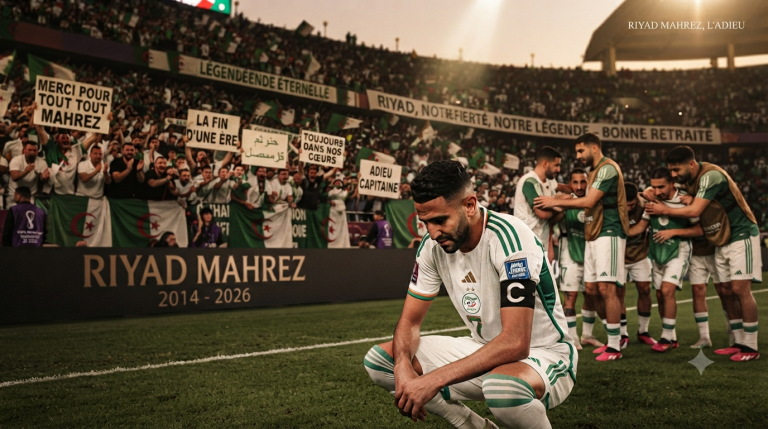 Riyad Mahrez, la fin d&rsquo;une légende : le capitaine des Verts tire sa révérence