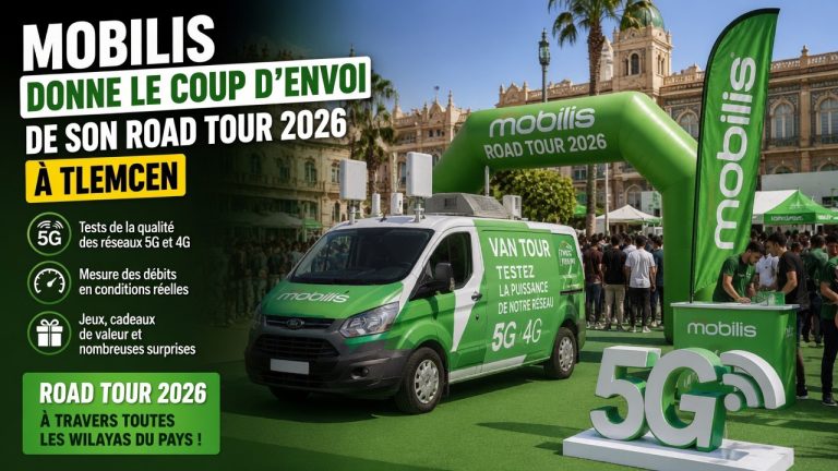 Mobilis donne le coup d&rsquo;envoi de son Road Tour 2026 à Tlemcen