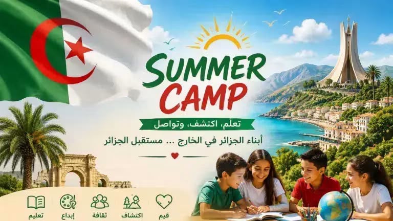تفاصيل جديدة تهم أبناء الجالية الجزائرية بالخارج للاستفادة من “Summer Camp 2026”