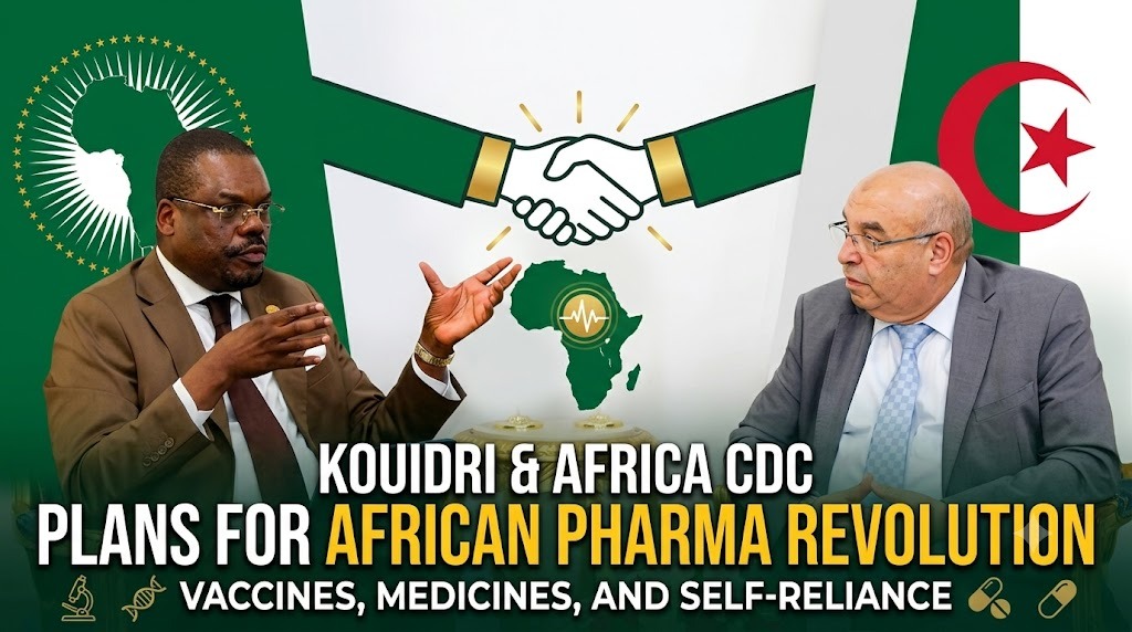 Kouidri and Africa CDC outline plans to bolster African pharmaceutical capacity