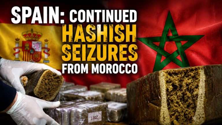 Spain: continued seizures of hashish smuggled from Morocco