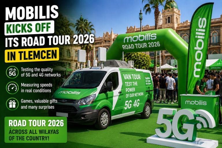 Mobilis Launches Its 2026 Road Tour in Tlemcen