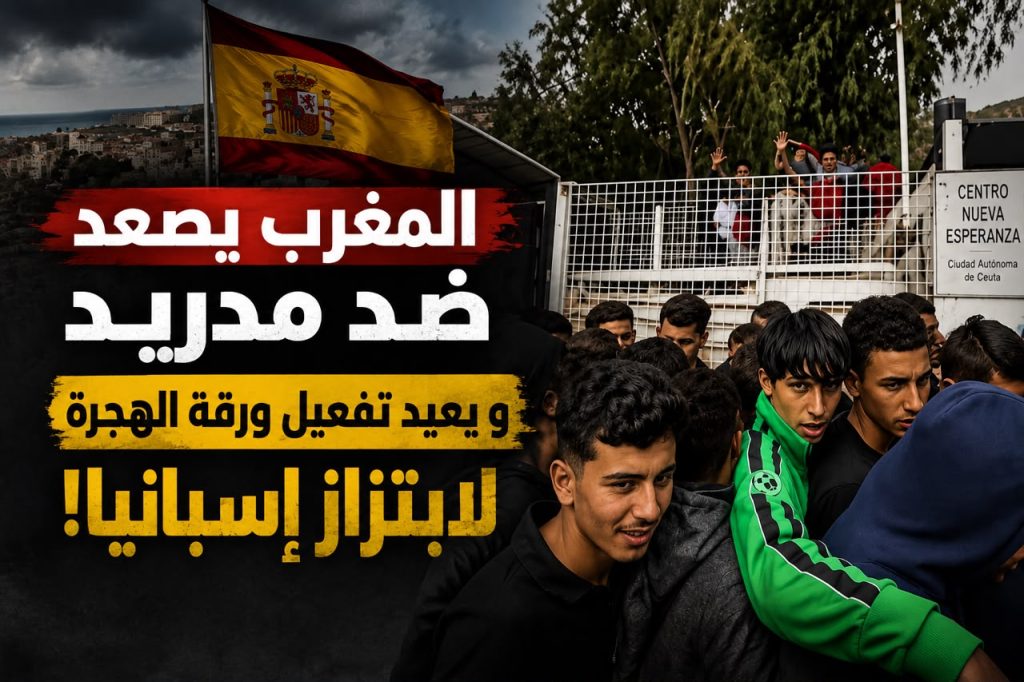 المغرب يصعد ضد مدريد و يعيد تفعيل ورقة الهجرة لابتزاز إسبانيا!