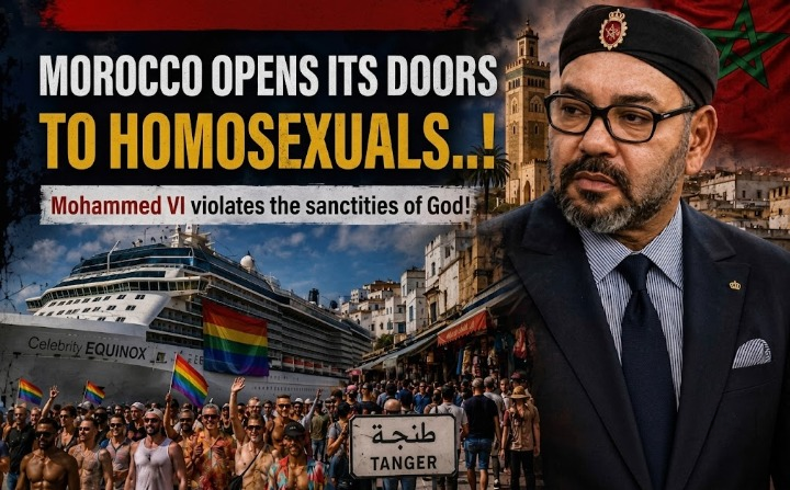 Morocco opens its doors to homosexuals… Mohammed VI violates the sanctities of God!