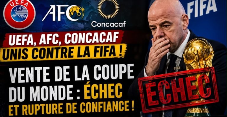 UEFA, AFC et CONCACAF s’unissent contre la FIFA et dénoncent une « rupture fondamentale de confiance »