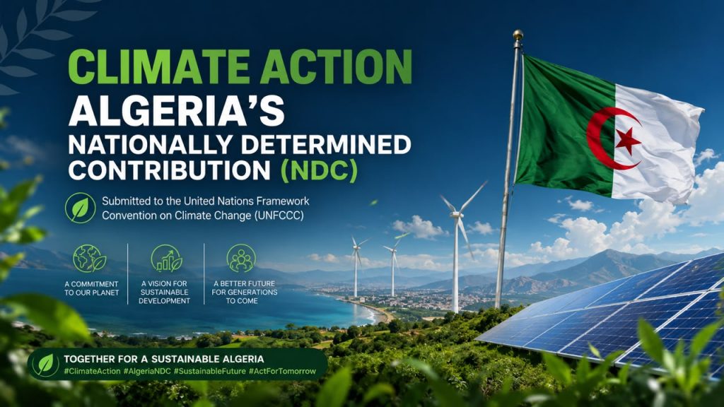 Algeria Reinforces Its Climate Commitment by Submitting Its Nationally Determined Contribution to the United Nations