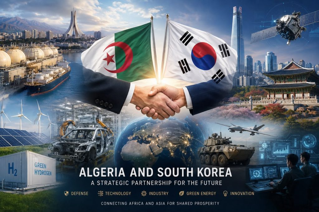 Algeria and South Korea: A Strategic Partnership Spanning Defense, Technology, and the Industries of the Future