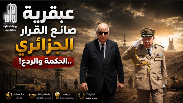 عبقرية صانع القرار الجزائري ..الحكمة والردع!