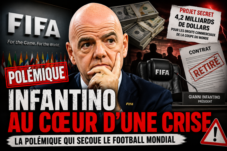 Gianni Infantino au cœur de la plus grave crise de son mandat à la FIFA