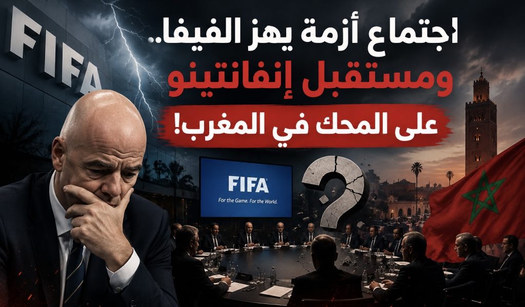 اجتماع أزمة يهز الفيفا.. ومستقبل إنفانتينو على المحك في المغرب!