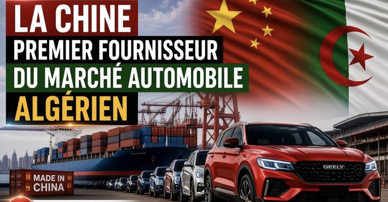 La Chine premier fournisseur du marché automobile algérien