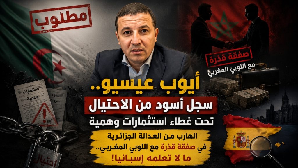 أيوب عيسيو.. سجل أسود من الاحتيال تحت غطاء استثمارات وهمية!