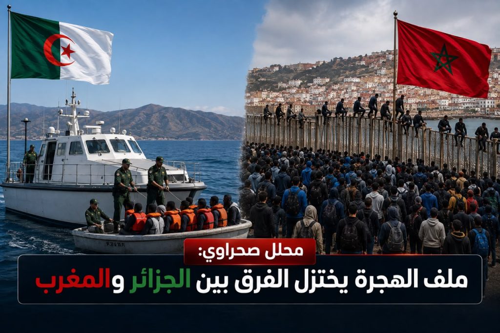 محلل صحراوي : ملف الهجرة يختزل الفرق بين الجزائر والمغرب!