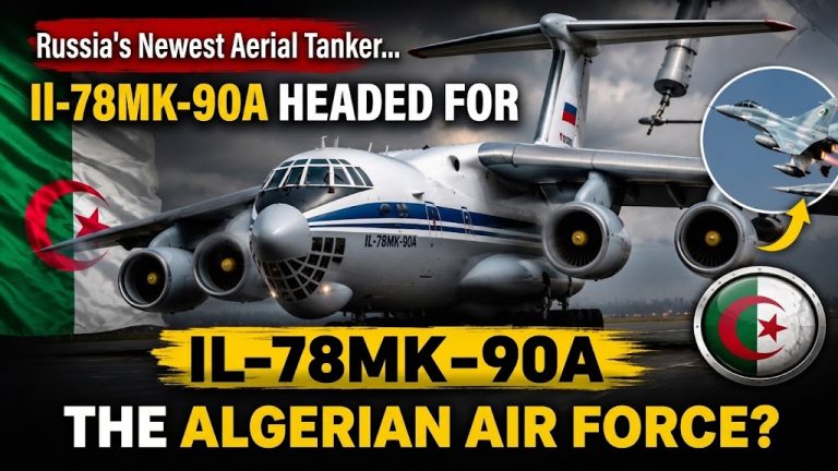 Russia’s Newest Aerial Tanker.. Is the Il-78MK-90A Headed for the Algerian Air Force?