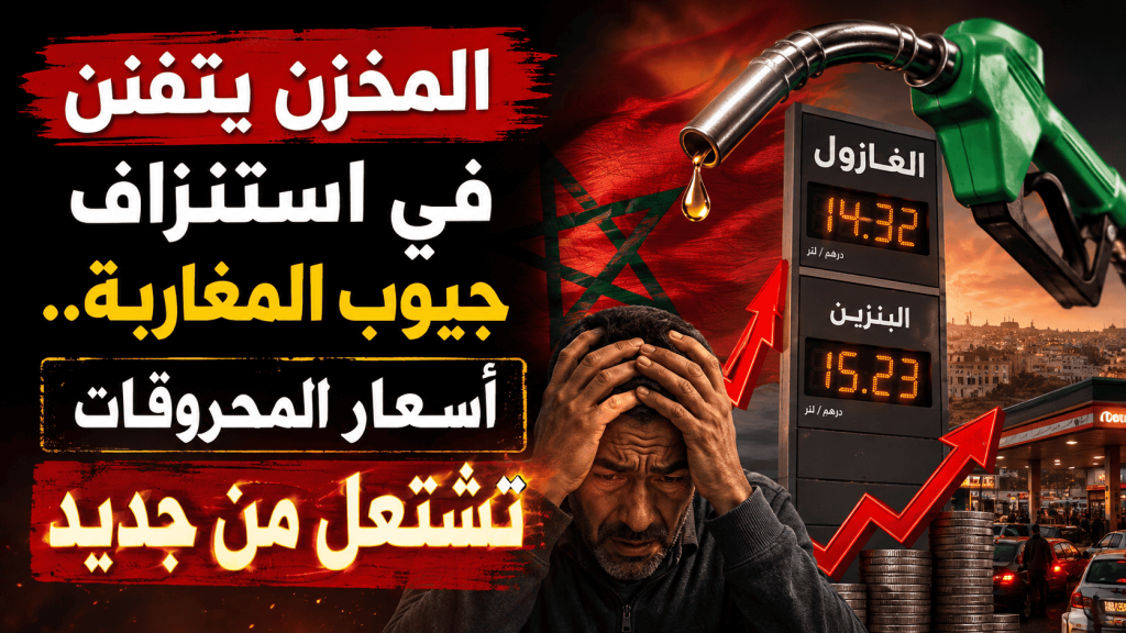 المخزن يتفنن في استنزاف جيوب المغاربة.. أسعار المحروقات تشتعل من جديد