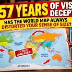 457 years of visual deception: has the world map always distorted your sense of size?