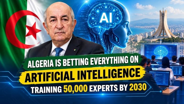 Algeria Bets Everything on Artificial Intelligence: 50,000 Experts to Be Trained by 2030